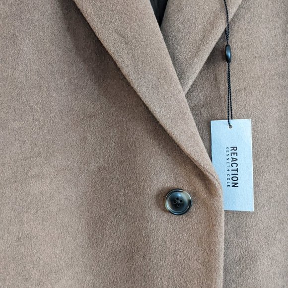 Kenneth Cole Reaction Wool Coat - Picture 3 of 4